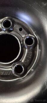 Predám plechové disky 6JX15 ET35 na škoda fábia... - 4