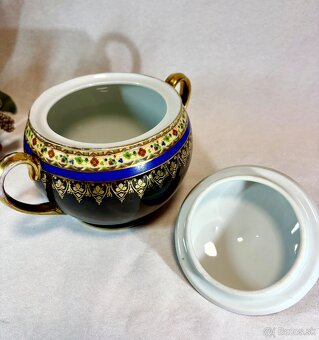 Porcelánové doza stará Vieden - 4