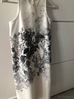 Letne biele saty vel.S - 4