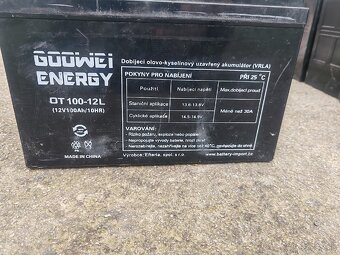 Predám tieto baterky 12v 180ah,140ah 100ah - 4