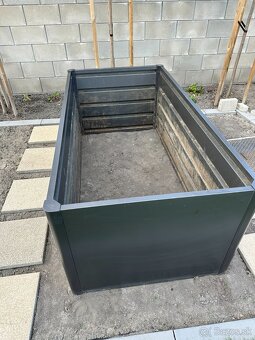 Biohort vyvýšený záhon 2 x 1, tmavo sivý - 4
