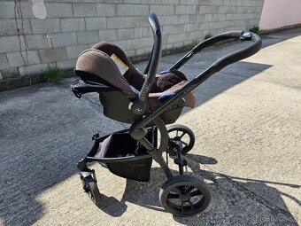 Moon Cool cierny (vanicka, sportovy, vajicko + isofix) - 4