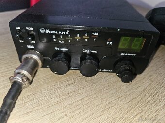 Cb vysielacka alan 101 cb radio - 4