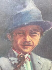 Obraz starožitný + rámy - 4
