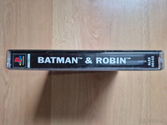 Predám hru na PS1 Batman & Robin - 4