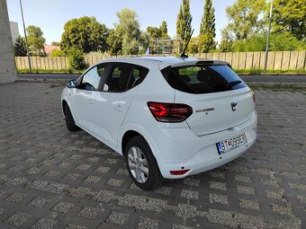 Predám Dacia Sandero LPG, r.v. 2021 - 4