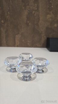 Úchytky sklenený krištáľ - 4