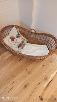Prútený košík pre babatko - 4