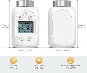 Termostatické hlavice GS365 - 4
