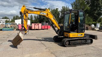 Rýpadlo JCB 50 Z- 5 tun -rok 2022 pouze 1139 mth TOP STAV - 4