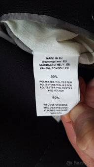 Čierny oblek Saxoo - 4