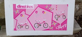 Detský dievčenský bicykel Dinobikes 14" - 4