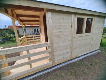 Záhradná drevena chatka 3.5x5m DOPRAVA ZDARMA - 4