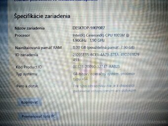Lenovo G500 Celeron 1005M 8GB RAM, 128GB - 4