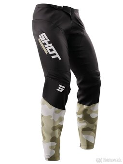 kvalitný komplet dres nohavice camo čierny - 4