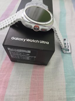 Samsung watch ultra lte 47mm biele v záruke super stav - 4