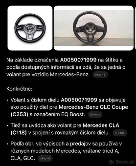 MERCEDES VOLANT - 4