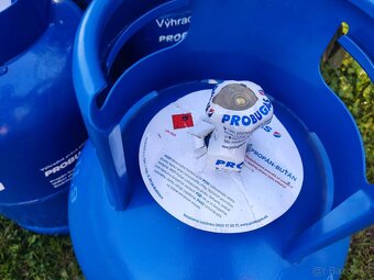 Predám 10kg plynové propan-butanové fľaše, nové a zapečatené - 4