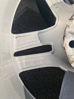 5X112 R17 + ZIMNE PNEU PIRELLI 215/55 R17 - 4