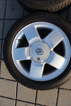 Elektróny z pneumatikami(zimné) Semperit 185/55 R15 - 4