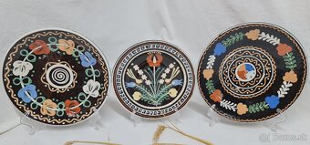 Závesné taniere Pozdišovská keramika 🌼 - 4