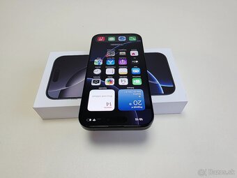 APPLE IPHONE 16 PRO 128GB TITANIUM BLACK TOP STAV - 4