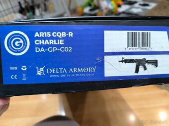 Airsoftová zbraň M4 AR15 SilentOps 7" Charlie - Čierna - 4