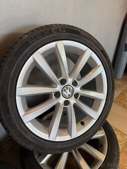Alu disky OE komplet 5x112 R17 VW - 4