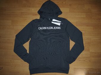 Calvin Klein jeans pánska mikina s kapucňou - 4