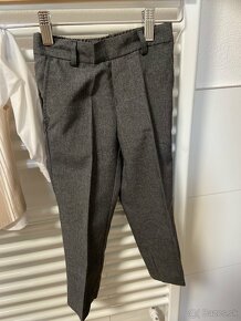 Chlapčenský set 2-3r. košeľa, nohavice, vesta, kravata - 4