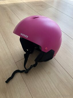 Detské lyže 110, lyžiarky, prilba - 4