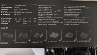 ASUS TUF GAMING 1000W GOLD - 4