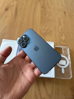 iPhone 15 Pro 256 gb Blue Titanium - nepoužívaný, záruka - 4