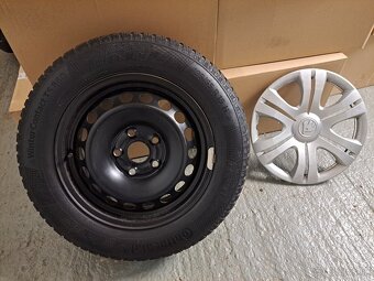 DISKY OCTÁVIA s pneu. 195/65 R15 a puklicami - 4