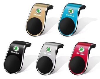 Držiak mobilného telefónu, rôzne farby s logom Škoda - 4