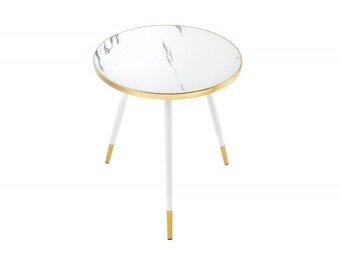 Konferenčný stolík Paris 45 cm biely - 4