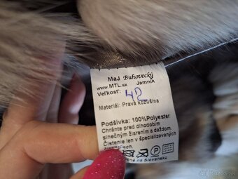 Vesta z pravej kožušiny - 4