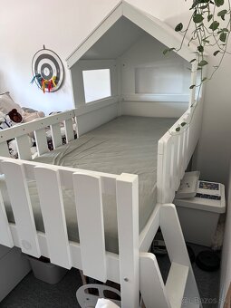 Posteľ domček vyvýšená - 4
