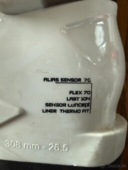 Predám lyžiarky Rossignol ALIAS SENSOR 70, veľkosť 26,5 - 4