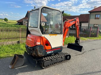 Minibagr Kubota KX41-3v hyd.podvozek+svahovka - 4