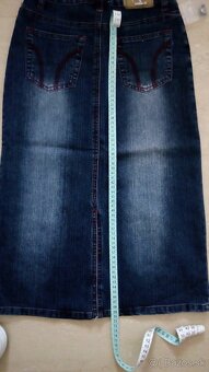 Rifľová sukňa LIMAS JEANS - 4