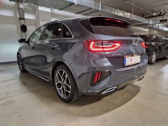 KIA Ceed GTLine 1,4 Turbo GDi benzín 103 kW Full-Led 57000km - 4