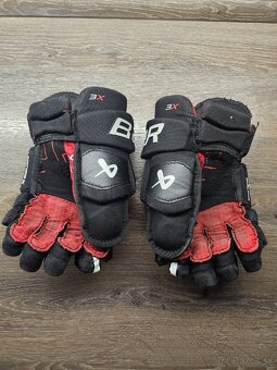Hokejové rukavice BAUER 3X (12 palcov / 30 cm) - 4
