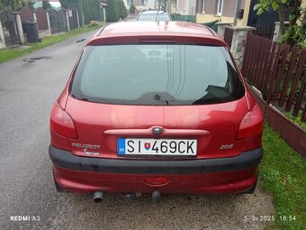 Predám Peugeot 206 1.1 44kw 2002 - 4