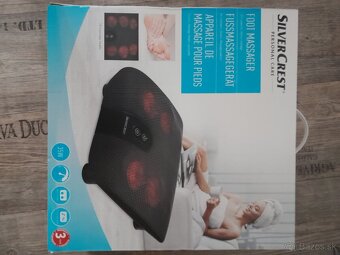 Predám nový masážny prístroj na nohy Silvercrest - 4