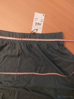 Damska nova bavlnena ačkova sukna zelena velkost XL - 4