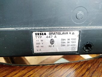 Rádio TESLA proreon 447A - 4