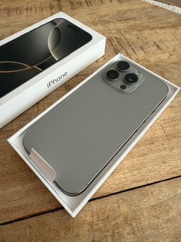 Apple iPhone 16 Pro 128GB Natural Titanium , TOP, Záruka - 4