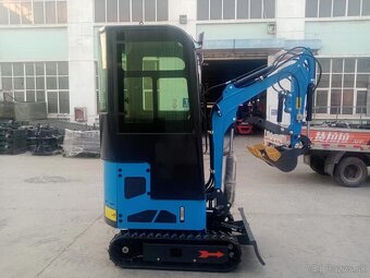 MINIBAGER JG12 (1,2T) – NOVÝ, KABÍNA, SVAHOVAČKA, LYŽICE - 4