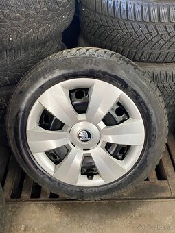5x100 R15 6J ET38 Škoda Fabia + 185/60 R15 - 4